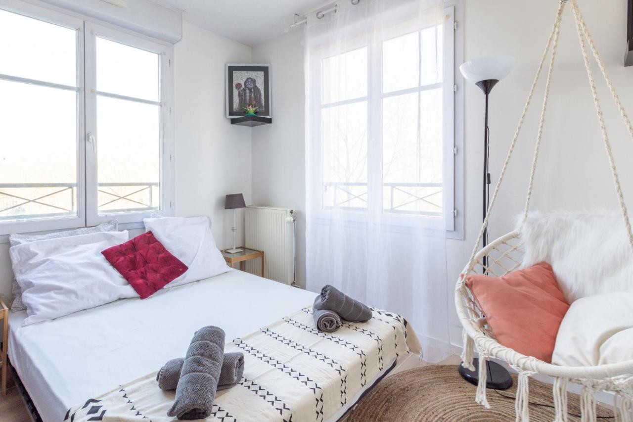 Family Travel Paris Apartment Bussy-Saint-Georges Exterior foto
